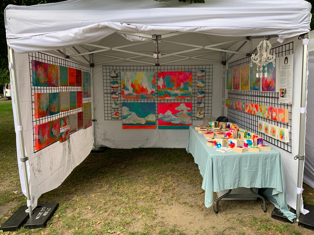 I participated in the 31st Cabbagetown Arts & Crafts Sale